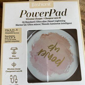 PINK POWERUP POWERPAD - wireless phone charger